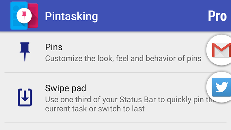 Illustration for article titled Pintasking Gives Your Android Device a Shortcut Taskbar